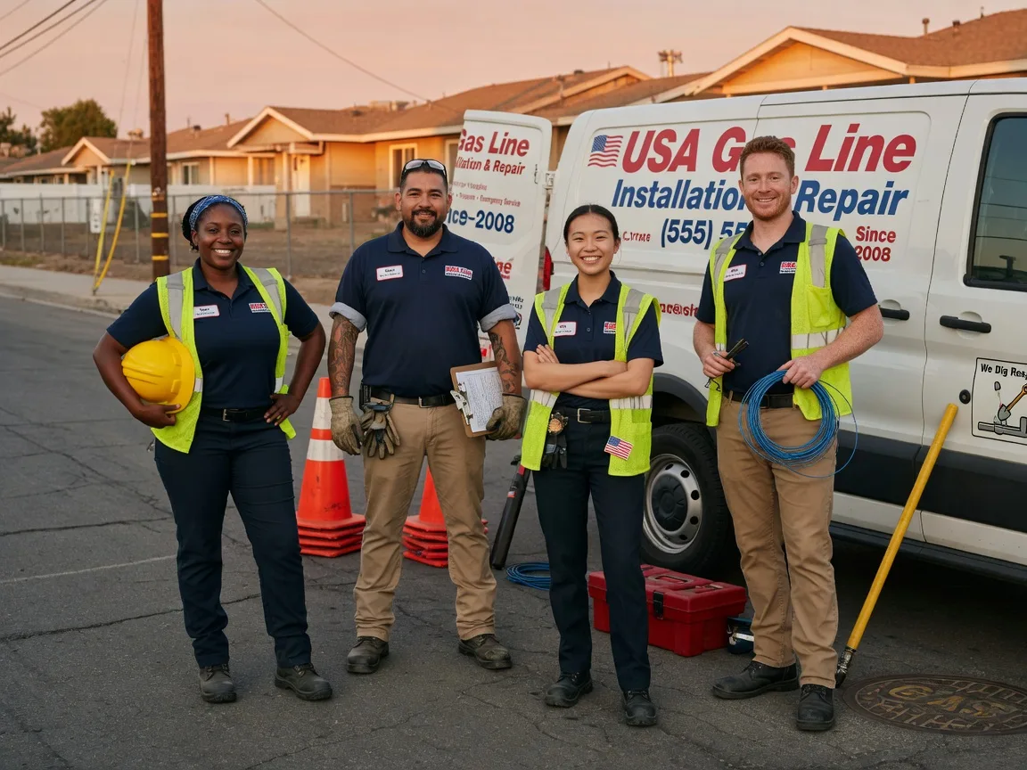 Gas Line Installation company in Kannapolis, NC